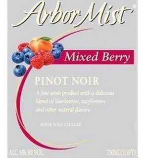 Arbor Mist Mixed Berry Pinot Noir 750 ml.: Wine