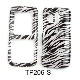 Samsung Messenger R450/R451 (Straight talk) TranparentZebra Print Hard Case/Cover/Faceplate/Snap On/Housing/Protector: Cell Phones & Accessories