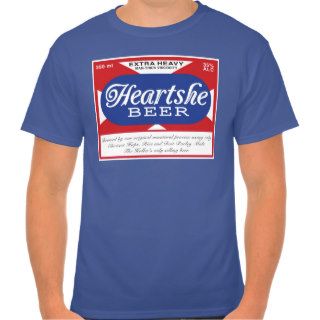 Heartshe Beer T shirts