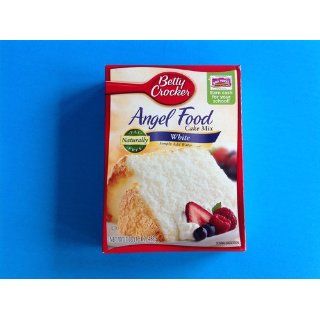 Betty Crocker Angel Food Cake Mix, White, 16 Ounce Boxes (Pack of 12)  Grocery & Gourmet Food