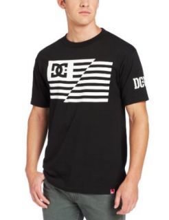 DC Men's RD USA Flag Tee, Black, Small at  Mens Clothing store: Fashion T Shirts