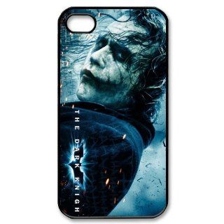 Custom The Dark Knight Cover Case for iPhone 4 4s LS4 4168: Cell Phones & Accessories