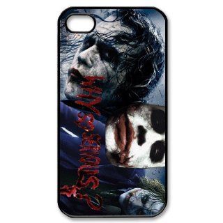 Custom The Dark Knight Cover Case for iPhone 4 4s LS4 4166: Cell Phones & Accessories
