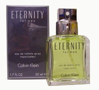 Eternity by Calvin Klein for Men   1.7 Ounce EDT Spray : Fragrance Sets : Beauty