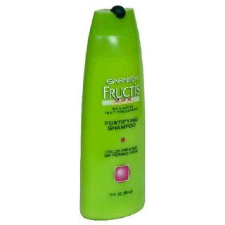 Garnier Fructis Fortifying Shampoo with Active Fruit Concentrate, Color Treated or Permed Hair, 13 Ounce Bottles (Pack of 6) : Beauty