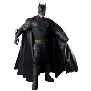 Super Deluxe Batman The Dark Knight Costume   Large   Chest Size 42 44: Clothing