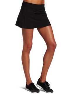 LIJA Women's Compression Depth Tennis Skort, black, Large : Athletic Shirts : Clothing