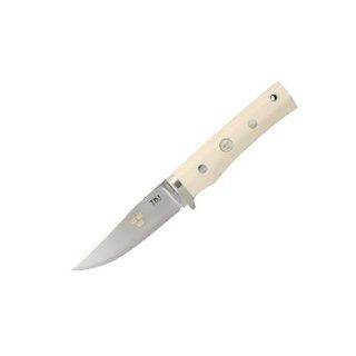 Tre Kronor de Luxe Ivory Micarta Handle : Hunting Fixed Blade Knives : Sports & Outdoors