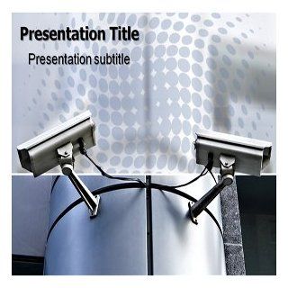 CCTV Camera Powerpoint Templates   CCTV Camera Powerpoint (PPT) Background Slides: Software
