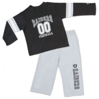 NFL Oakland Raiders 2 Piece Set, Toddler Pajamas, 4T  Football Apparel  Clothing