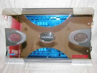 Nitro Bmw 486 2, 000 Watt 2 Channel Bridgable Car Amplifier : Vehicle Multi Channel Amplifiers : Car Electronics