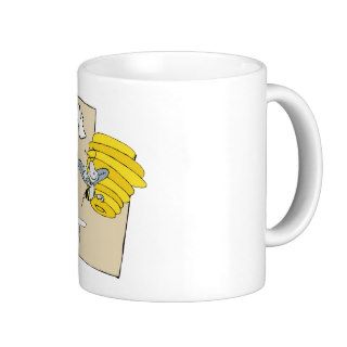 Utah UT Map &  Bee Hive Cartoon Coffee Mug