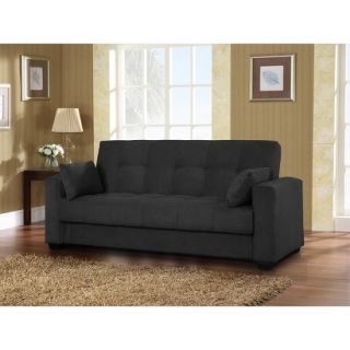 Sleeper Sofa: Lifestyle Solutions Lexington Sofa Bed   Black