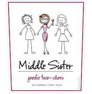 Middle Sister Goodie Two Shoes Pinot Noir 750 ml.: Wine