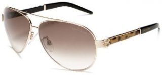 Roberto Cavalli Women's RC499SW Aviator Sunglasses,Brown Frame/Gradient Brown Lens,one size: Clothing