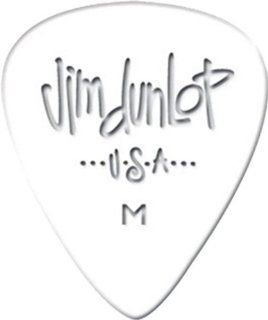 Dunlop 483P01TH Classic Celluloid White Guitar Picks, Thin, 12 Pack: Musical Instruments