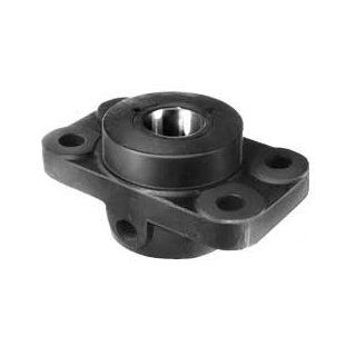 Flange bearing DIN 503 A with red brass bush bore 80mm D10 material grey cast iron: Industrial & Scientific