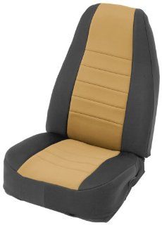 Smittybilt 47824 Neoprene Tan Front Seat Cover: Automotive