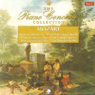 Mozart piano Concertos No. 15 in B Flat Major K 450, Piano Concertos No. 11 in F Major K 413, Piano Concertos No. 23 in a Major K 488 ( Vol. 2 ): Music