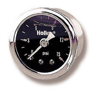 Holley 26 505 Mechanical Liquid Filled Pressure Gauge: Automotive