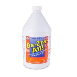 Harvard Chemical 505 De Zov All Solvent Degreaser, Citrus Fragrance, 1 Gallon Bottle, Amber (Case of 4): Industrial Degreasers: Industrial & Scientific