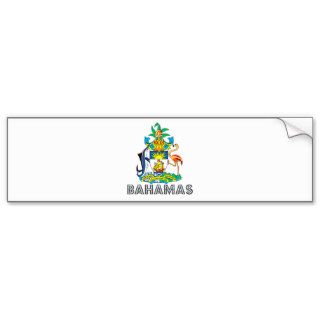 Bahamas Coat of Arms Bumper Sticker