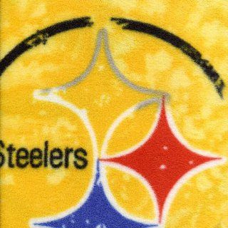 NFL Pittsburgh Steelers Polar Fleece Tie Dye Fabric : Sports Fan Throw Blankets : Sports & Outdoors