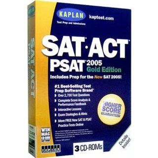 SAT/ACT/PSAT 2005 Gold Edition (DVD): Software