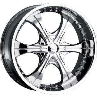 VCT Scarface 2 24 Chrome Wheel / Rim 6x135 & 6x5.5 with a 30mm Offset and a 87.1 Hub Bore. Partnumber V43 2491261351397+30 Automotive