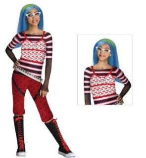 Monster High Ghoulia Yelps Child Costume with Wig   Small (4 6): Clothing