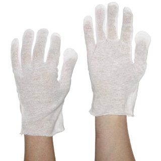 Protective Industrial 97 501 Cotton Lisle Economy Light Weight Women's Glove Liner, White (Pack of 12 pair): Safety Glove Liners: Industrial & Scientific