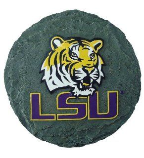 Hand Painted Resin Collegiate Stepping Stone, In Louisiana State University : Sports Fan Stepping Stones : Patio, Lawn & Garden