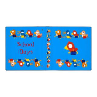 funny birds back to school 3 ring binder