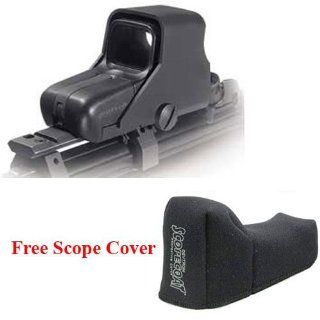 EOTech HOLOgraphic Weapon Sight 510 ( 511   M511 ) with Scopecoat Protective Cover Models: EOTech HOLOgraphic Weapon Sight 510   N Alkaline Battery & Black Holo Sight Protector for N battery models   Bushnell Holosight, Eotech 502, 511, 551 Model 511 D