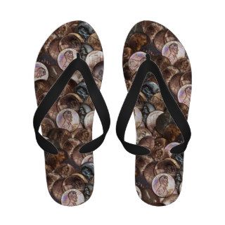 Pile of Pennies   One Cent Penny Spread Background Flip Flops