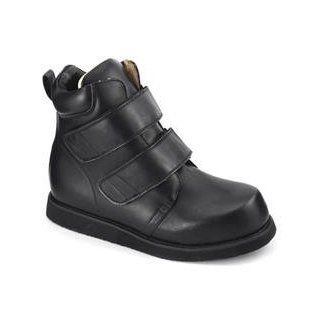 Apis Mt. Emey 503   Boot   Men's Comfort Therapeutic Diabetic Boot   Athletic   Medium (D)   Extra Wide (9E)   Extra Depth for Orthotics   Velcro   5 Medium (D) Black Velcro: Shoes