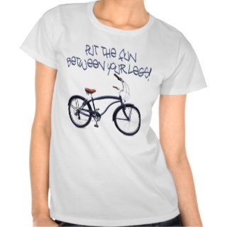 Put the FUN between your legs   blue T Shirts