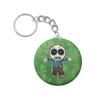 Cute Little Cartoon Zombie Keychain