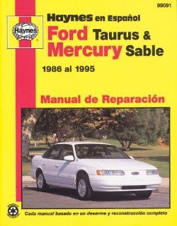 Ford Taurus & Mercury Sable '86'95 (Spanish) (Haynes Manuals): Haynes: 9781563922480: Books