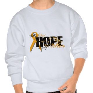 Dad My Hero   Leukemia Hope Pullover Sweatshirts