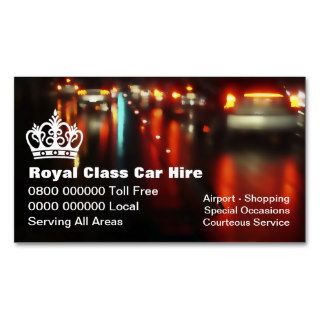 Taxi Business Cards