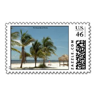 Fort Myers Beach Florida Postage Stamp
