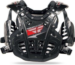 Polisport Fly Racing Convertible II Protective Mini Gear , Distinct Name: Black, Size Segment: Youth, Size Modifier: 40 80lbs, Primary Color: Black, Size: OSFM, Gender: Boys 8001000033: Automotive