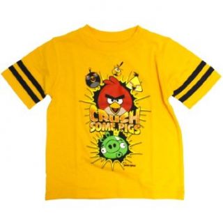 Angry Birds Boys 2T 4T Crush Some Pigs T shirt (2T): Clothing