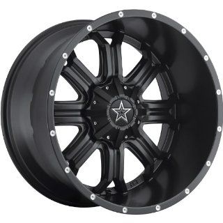TIS 535B 18 Black Wheel / Rim 8x180 with a  12mm Offset and a 125 Hub Bore. Partnumber 535B 8908912 Automotive