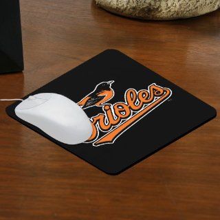 MLB Baltimore Orioles Team Logo Neoprene Mouse Pad   : Sports Award Trophies : Sports & Outdoors