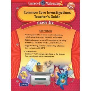 Common Core Investigations Teacher's Guide, Grade 6 (Connected Mathematics 2): Pearson Education staff: 9780133183825: Books