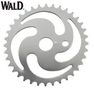 Wald Steel OPC Chainwheel 36T x 1/8" #536 Chrome  Bike Chainrings And Accessories  Sports & Outdoors