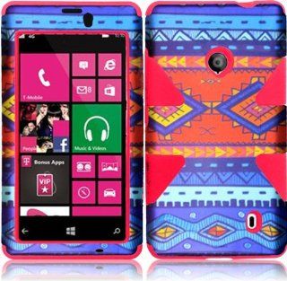 Nokia Lumia 521 ( AT&T , Metro PCS , T Mobile ) Phone Case Accessory Decorative Artwork Dual Protection D Dynamic Tuff Extra Strong Cover with Free Gift Aplus Pouch: Cell Phones & Accessories