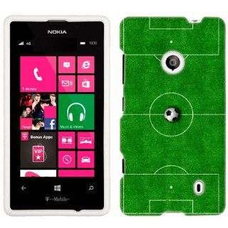 Nokia Lumia 521 Soccer Field Phone Case Cover: Cell Phones & Accessories